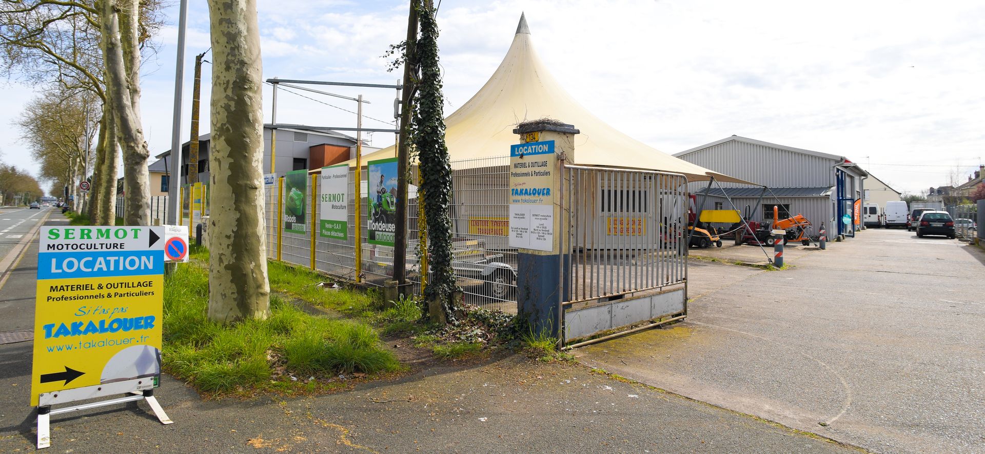 Atelier de réparation Sermot – technicien en intervention